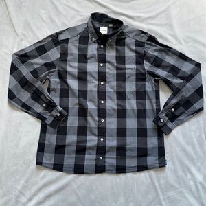 Tall Men’s Buffalo Plaid Woven Shirt